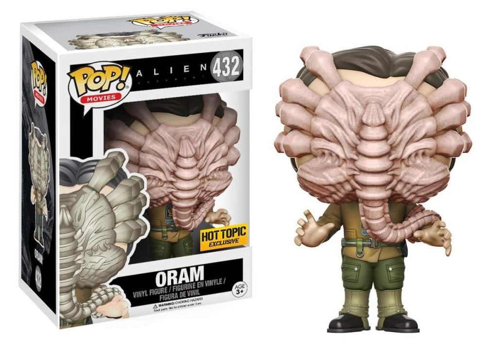 Pop! Movies Alien Covenant Vinyl Figure Oram #432 Hot Topic Exclusive