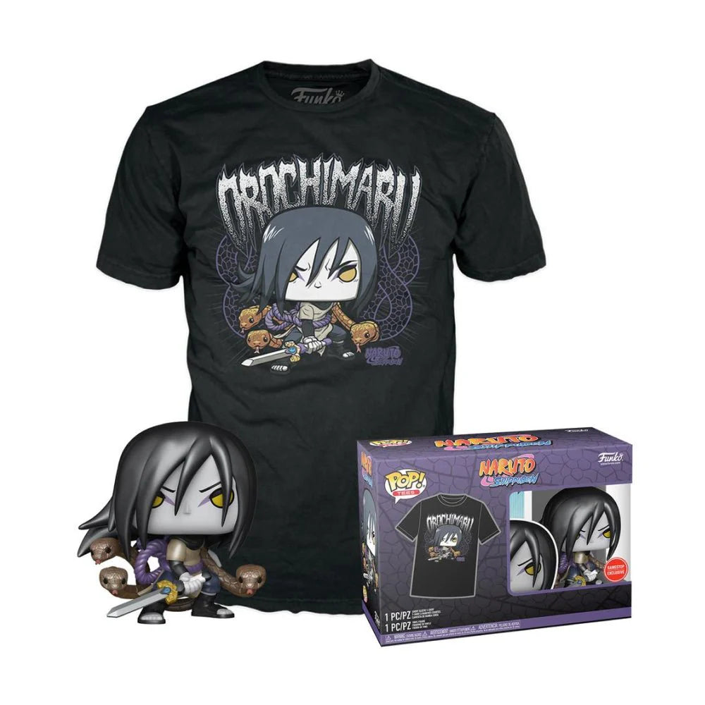 Funko Pop! Tees Size L - Orochimaru (GameStop Exclusive) #729