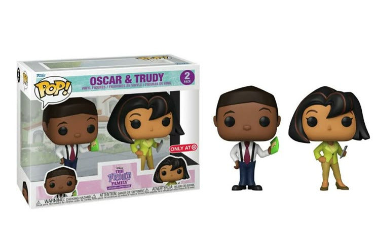 Funko Pop! The Proud Family Louder and Prouder: Oscar & Trudy (Target Exclusive) [2-Pack]