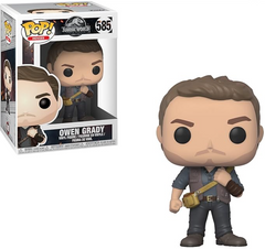 Jurassic World Fallen Kingdom #585 - Owen Grady - Funko Pop! Movies VAULTED