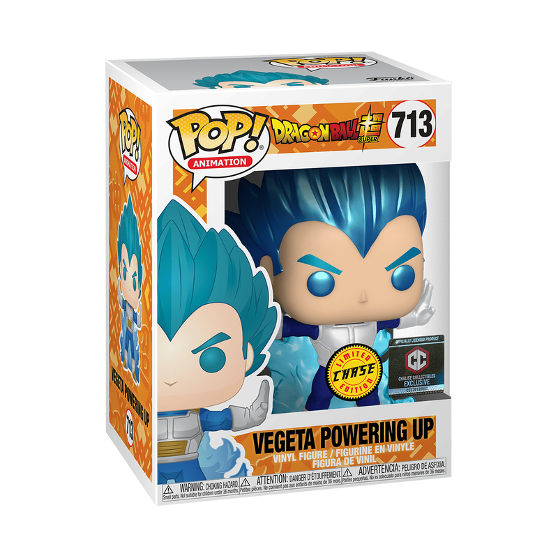 Funko Pop! Vegeta Powering Up (Chase) #713