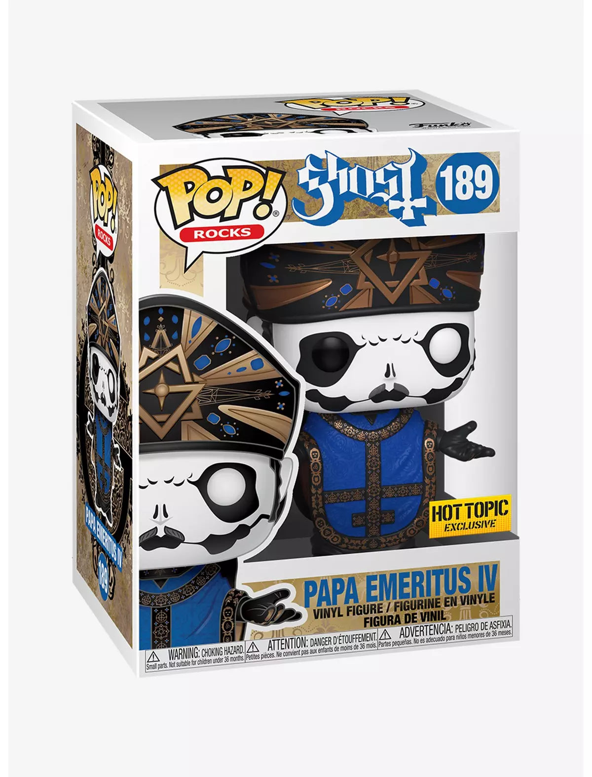 Funko Pop! Papa Emeritus IV (Hot Topic Exclusive) #189