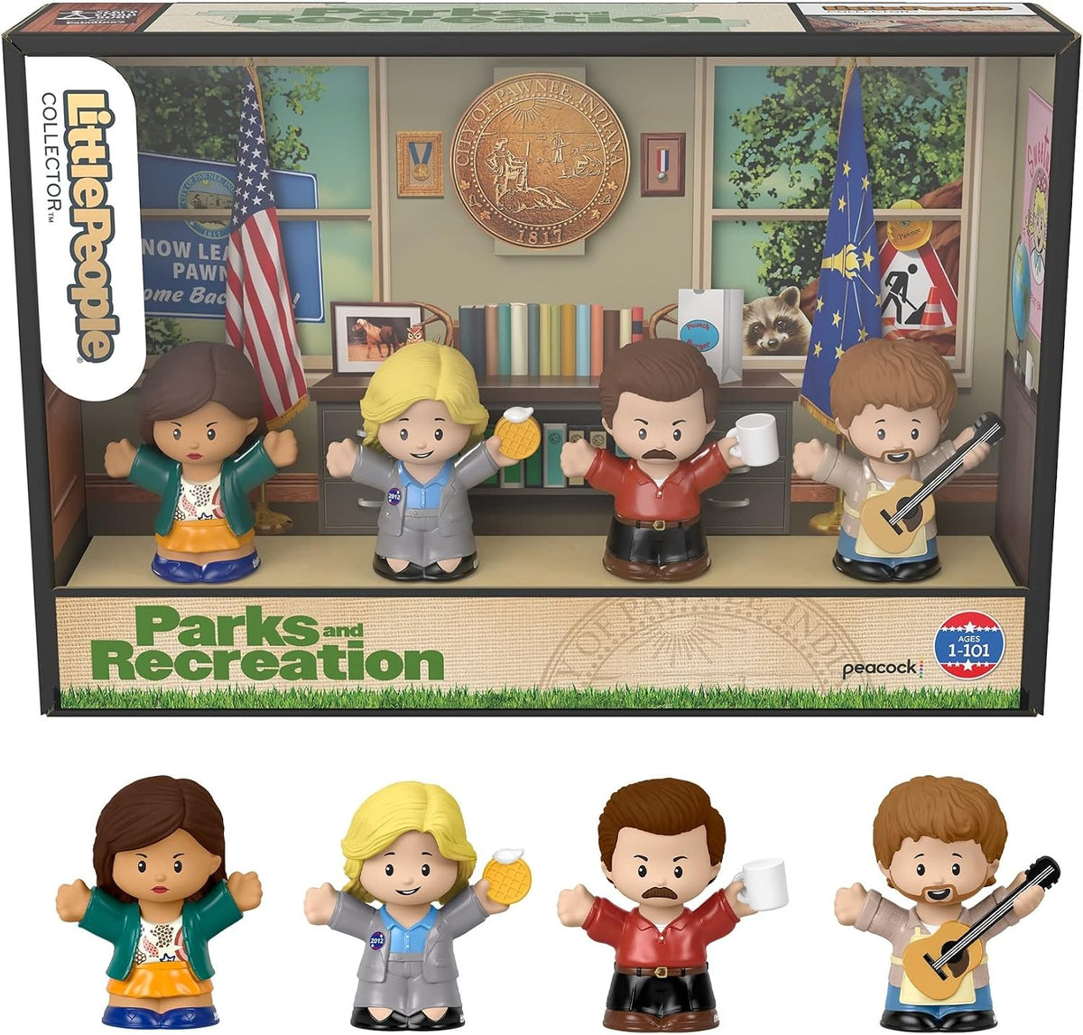 Little People Collector Parks and Recreation Special Edition Figure Set