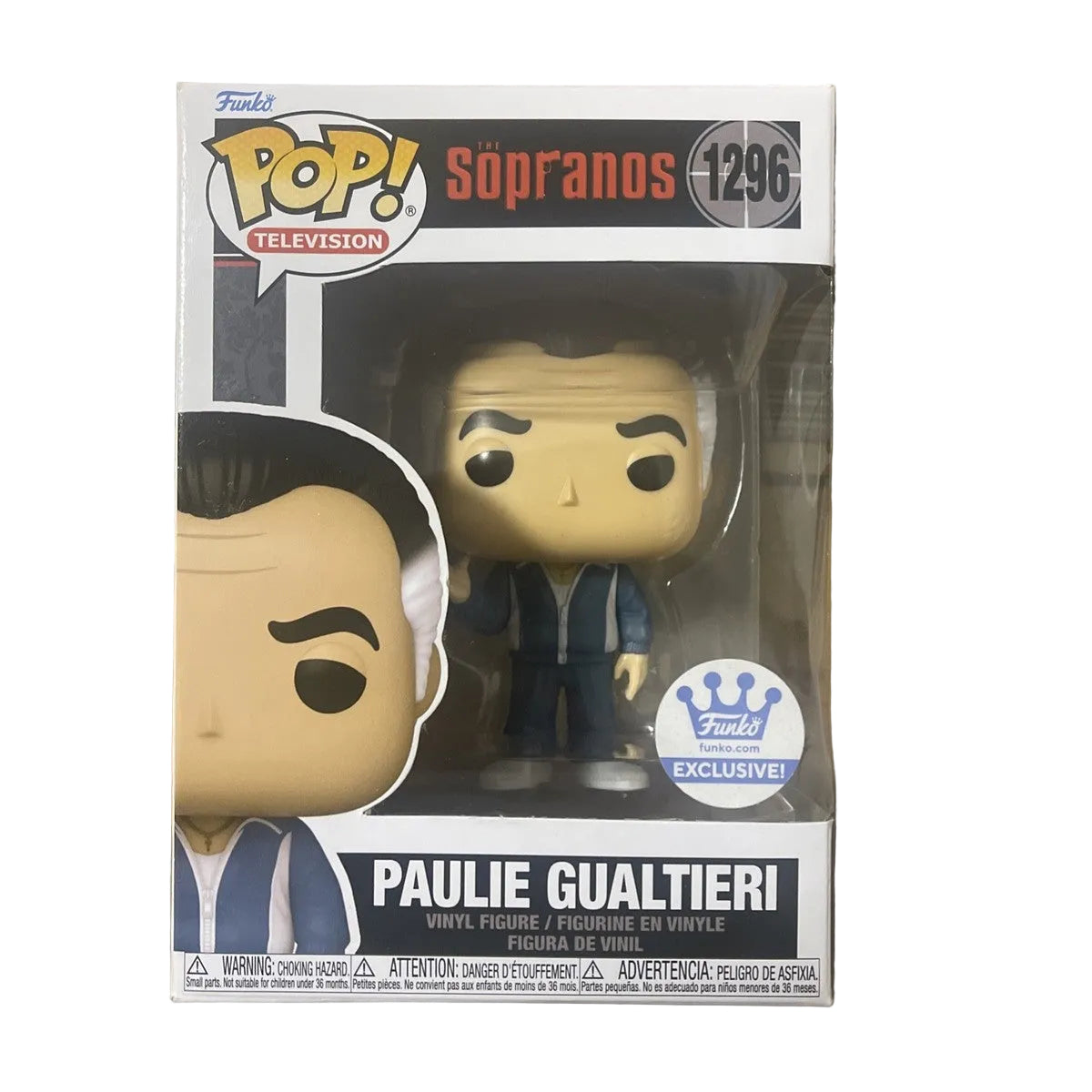 Funko Pop! The Sopranos: Paulie Gualtieri (Funko Exclusive) #1296