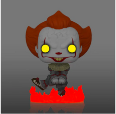CHASE EXCLUSIVE GLOW Dancing Pennywise Funko Pop #1437 Stephen King's IT Movies