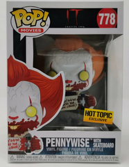 Funko 40628 IT Chapter 2 POP! Movies Pennywise Exclusive Vinyl Figure #778 [with Skateboard]