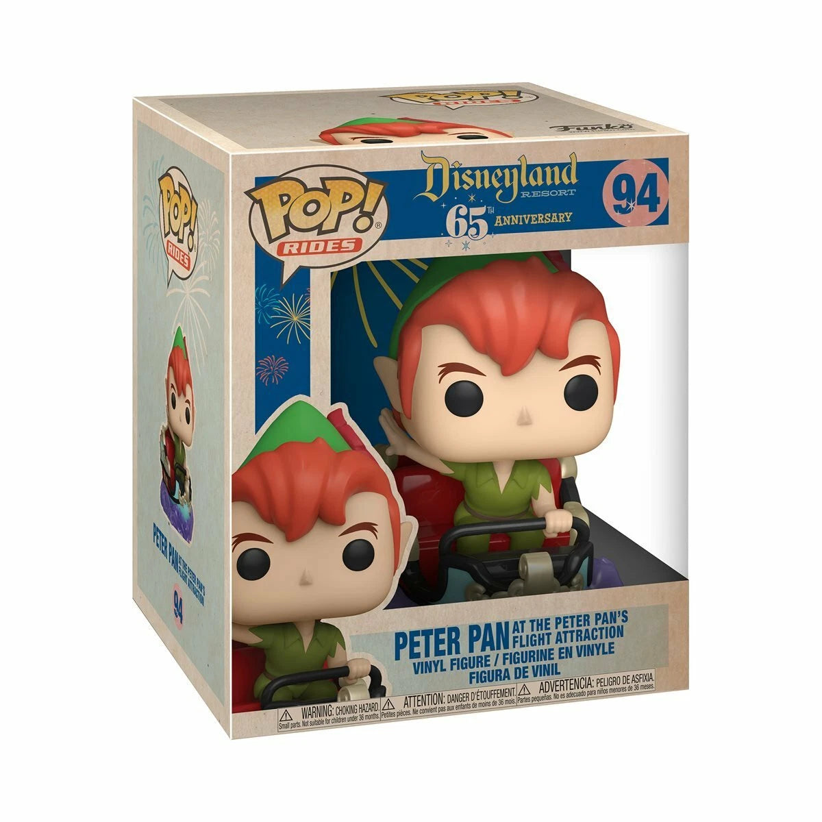 Funko Pop! Disneyland Resort 65th Anniversary: Peter Pan at the Peter Pan’s Flight Attraction #94