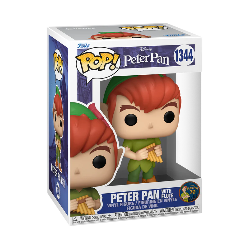 Funko Pop! Peter Pan with flute #1344
