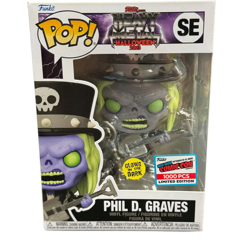 Funko Pop! Phil D. Graves (Glows in the Dark) [2023 NYC Comic Con] SE