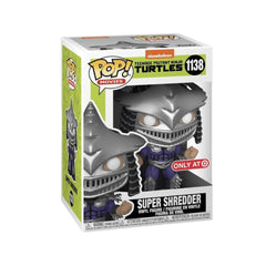 Funko Pop Teenage Mutant Ninja Turtles Super Shredder Metallic Target Exclusive 1138 in box