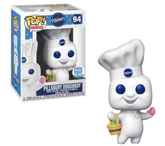 FUNKO POP! AD ICONS: PILLSBURY - PILLSBURY DOUGHBOY [W/ EASTER EGGS] **FUNKO SHOP EXCLUSIVE** #94