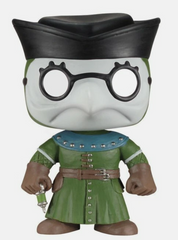 FUNKO POP GAMES ASSASSIN'S CREED #24 PLAGUE DOCTOR VAULTED VINYL Authentic Pop Life Sticker