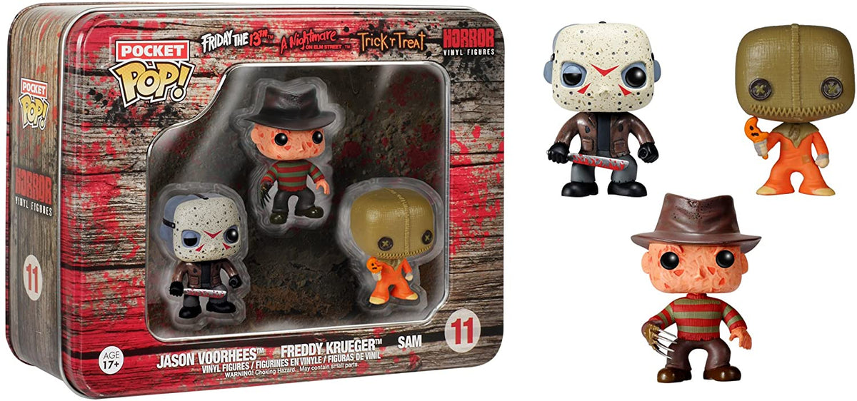 Funko Pop! Pocket Jason Voorhees - Freddy Krueger - Sam #11
