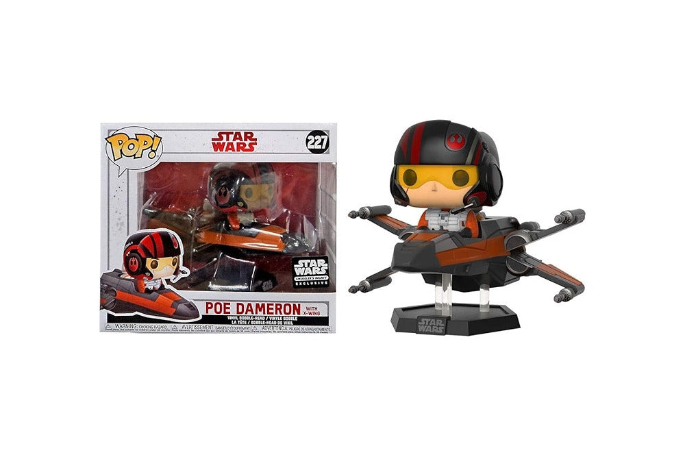 Funko Pop! Poe Dameron with X-Wing (Smuggler's Bounty Exclusive) #227