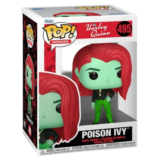 Funko Pop! Harley Quinn: Poison Ivy #495 with retail box