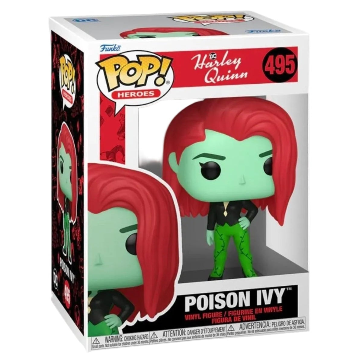 Funko Pop! Harley Quinn: Poison Ivy #495 with retail box