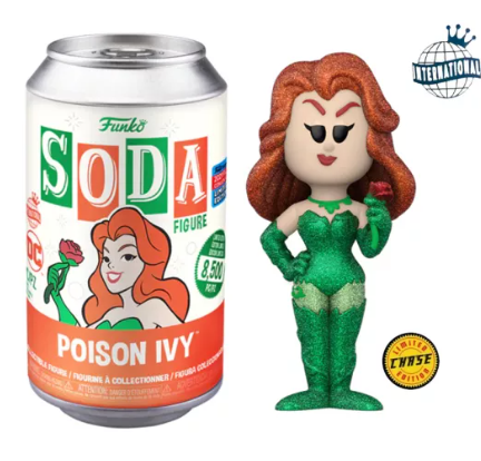 Funko Soda DC Comics Poison Ivy (Orange Can) – Chase Variant