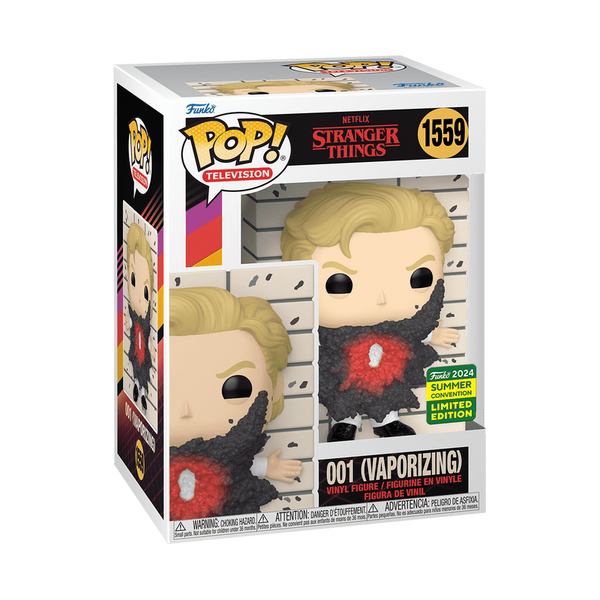 Funko Pop! Stranger Things: 001 (Vaporizing) [2024 Summer Convention] #1559
