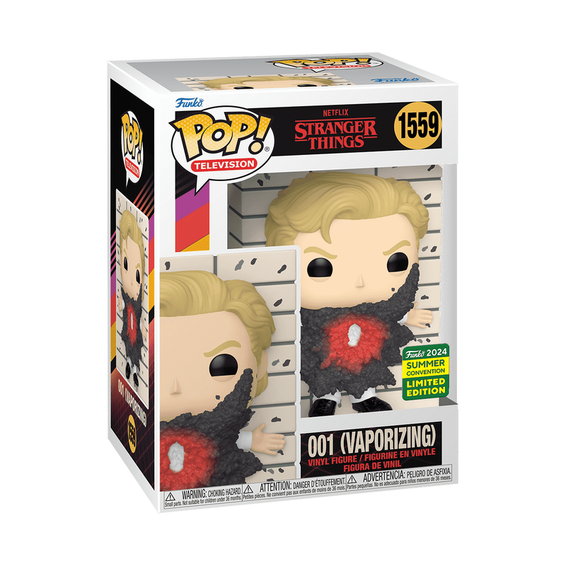 Funko Pop! Stranger Things: 001 (Vaporizing) [2024 Summer Convention] #1559