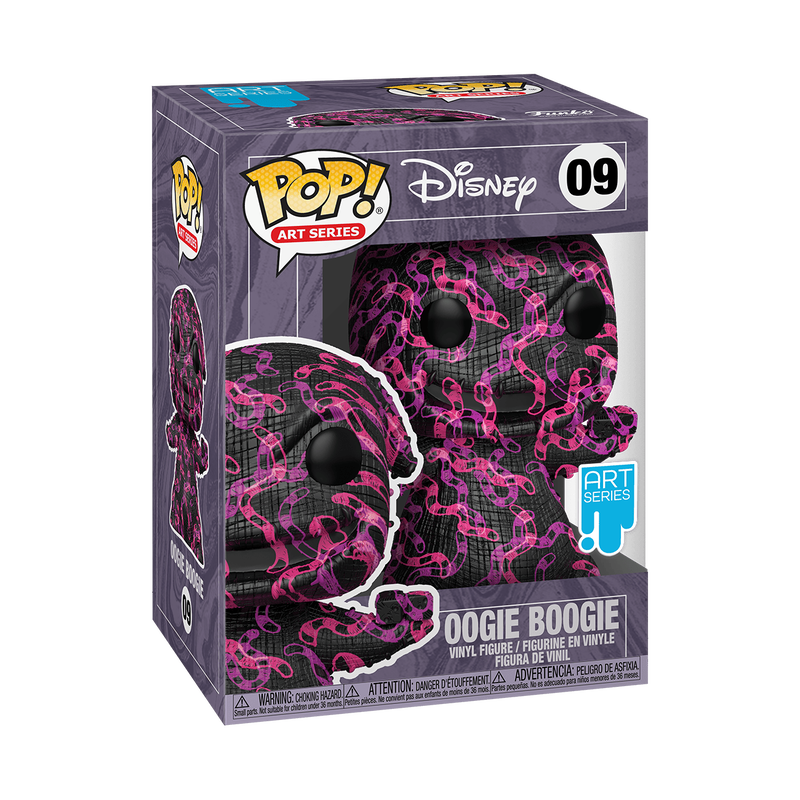 Funko Pop! The Nightmare Before Christmas: Oogie Boogie (Art Series) #09 (hard stack included)