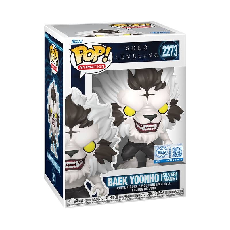 Funko Pop! Solo Leveling: Baek Yoonho (Silver Mane) #2273