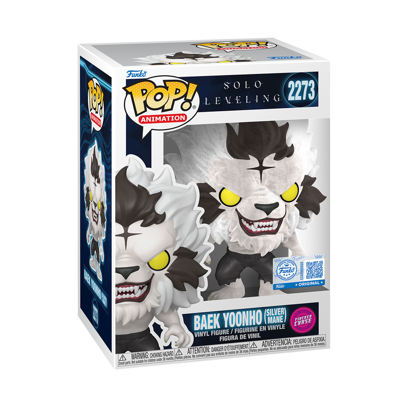 Funko Pop! Solo Leveling: Baek Yoonho (Silver Mane) (Chase) #2273