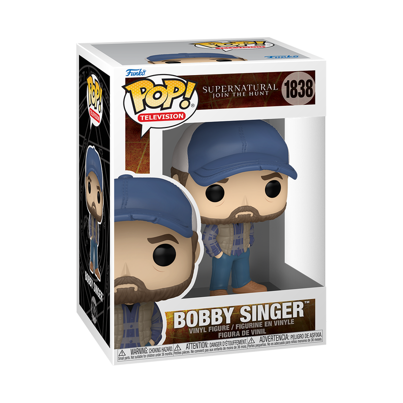 Funko Pop! Supernatural Join the Hunt: Bobby Singer #1838