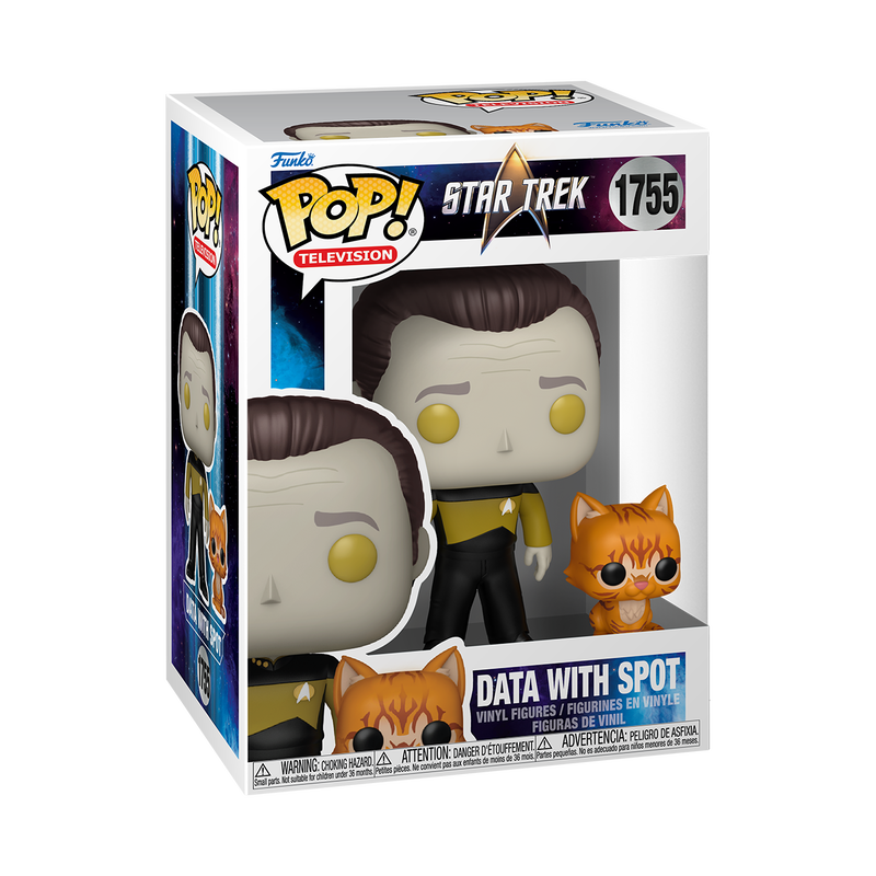 Funko Pop! Star Trek - Data with Spot #1755