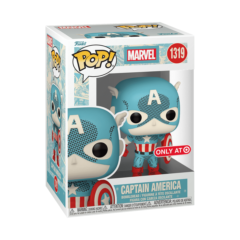 Funko Pop! Captain America (Target Exclusive) #1319