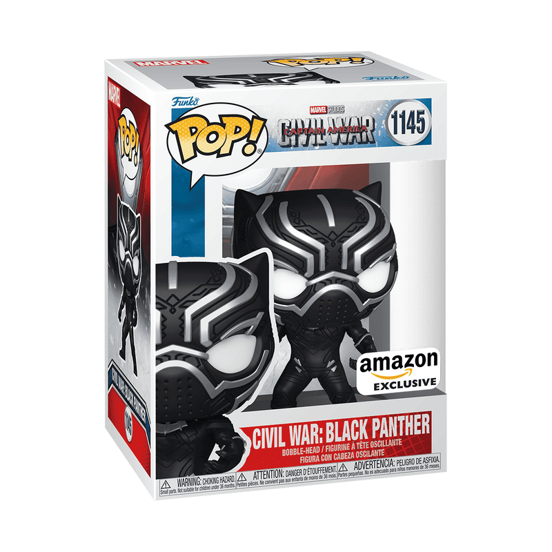 Funko Pop! Civil War: Black Panther (Amazon Exclusive) #1145