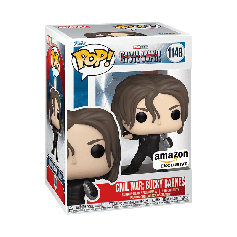 Funko Pop! Civil War: Bucky Barnes (Amazon Exclusive) #1148