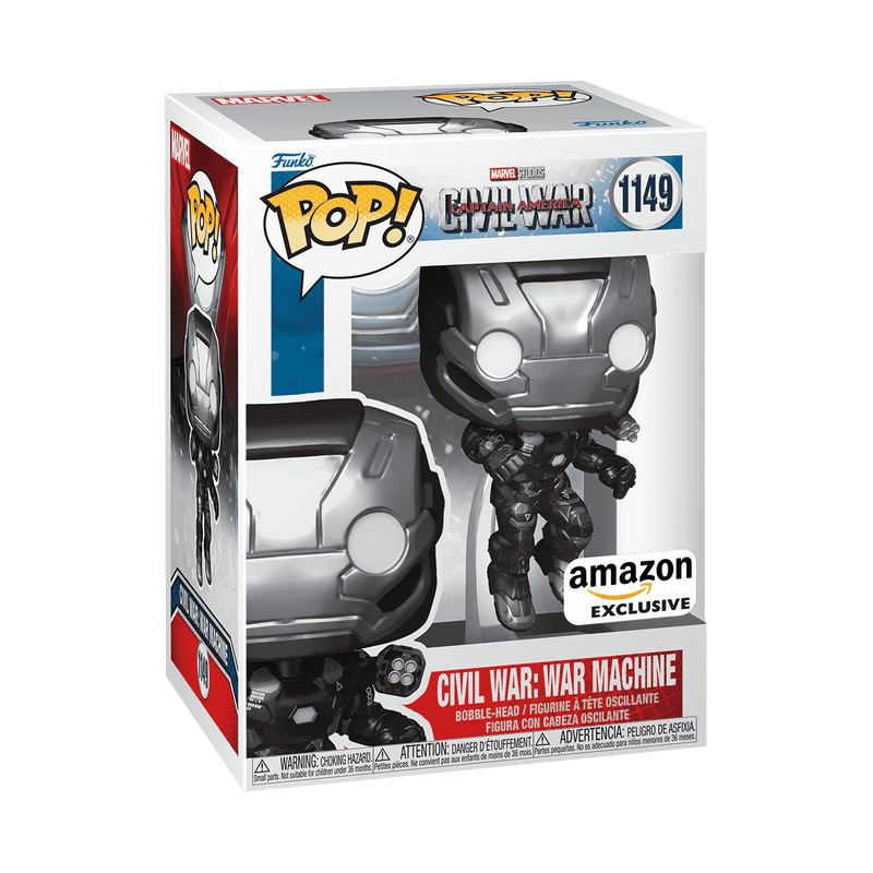 Funko Pop! Civil War: War Machine (Amazon Exclusive) #1149