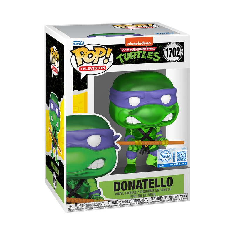 Funko Pop! Teenage Mutant Ninja Turtles: Donatello (Translucent Green) (Special Edition) #1702