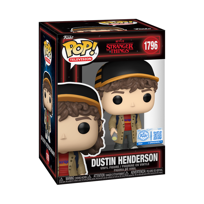 Funko Pop! Stranger Things: Dustin Henderson #1796