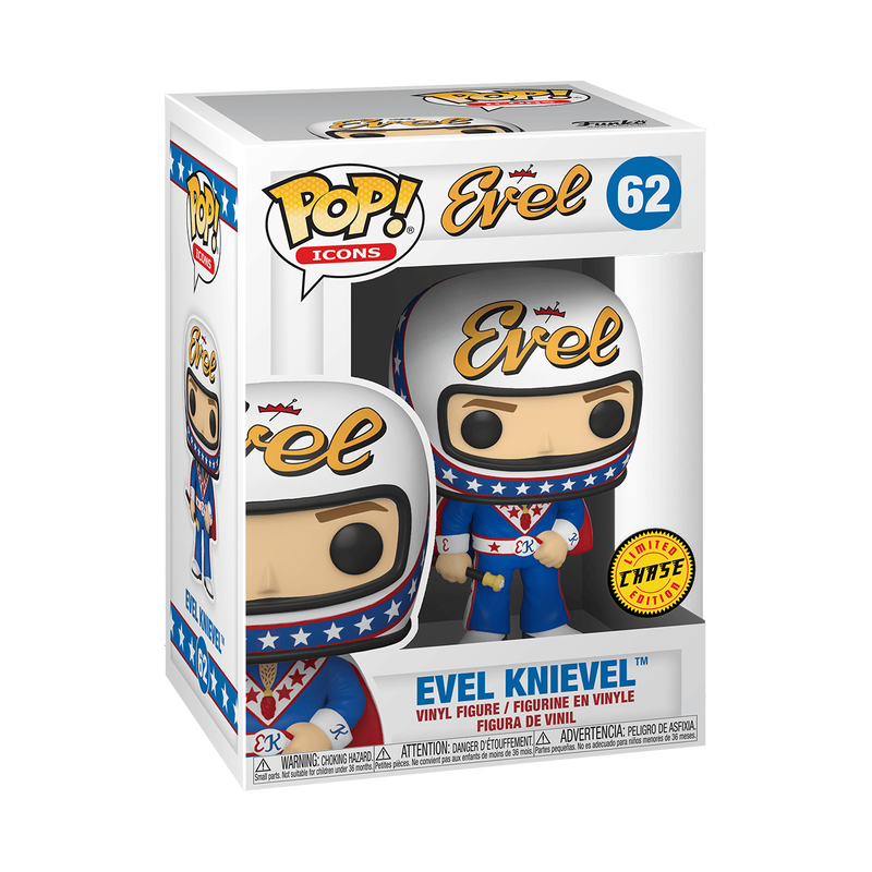 Funko Pop! Evel Knievel (Chase) #62