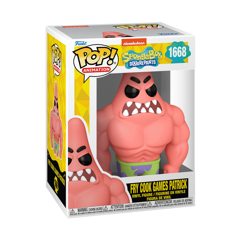 Funko Pop! Spongebob Squarepants - Fry Cook Games Patrick #1668