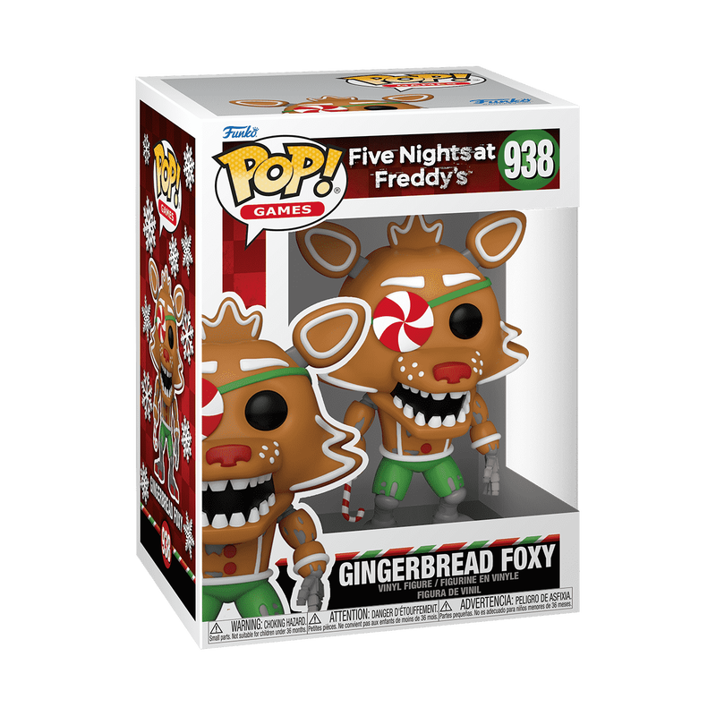 Funko Pop! Five Nights at Freddy's: Gingerbread Foxy #938