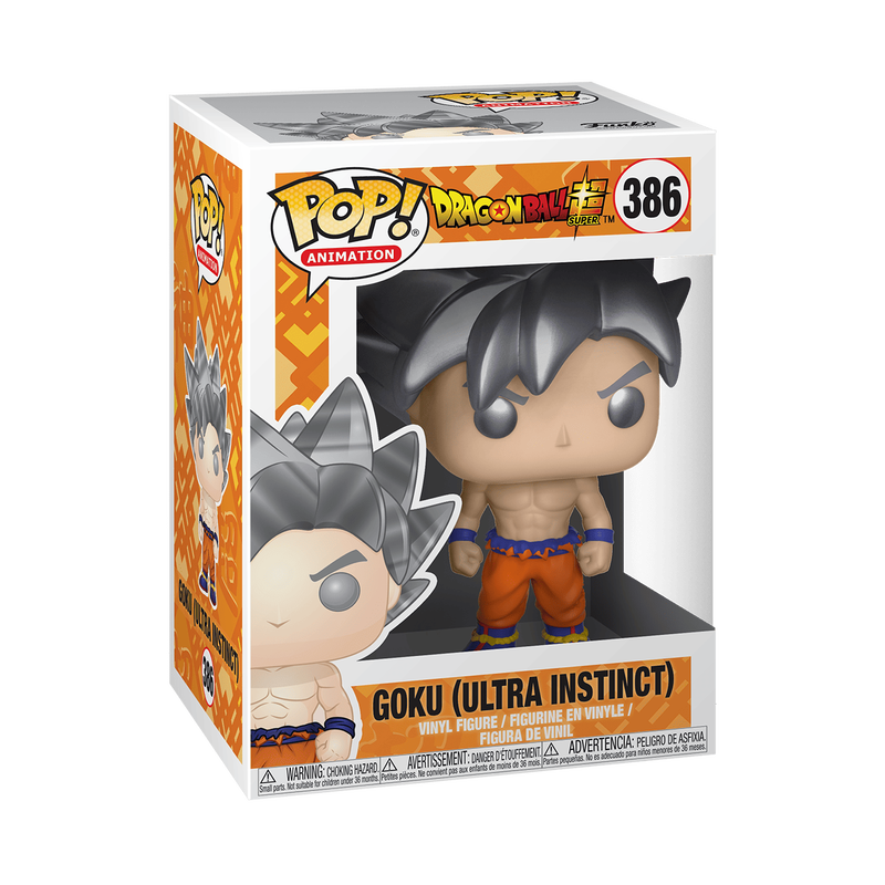 Funko Pop! Dragon Ball Super: Goku (Ultra Instinct) #386