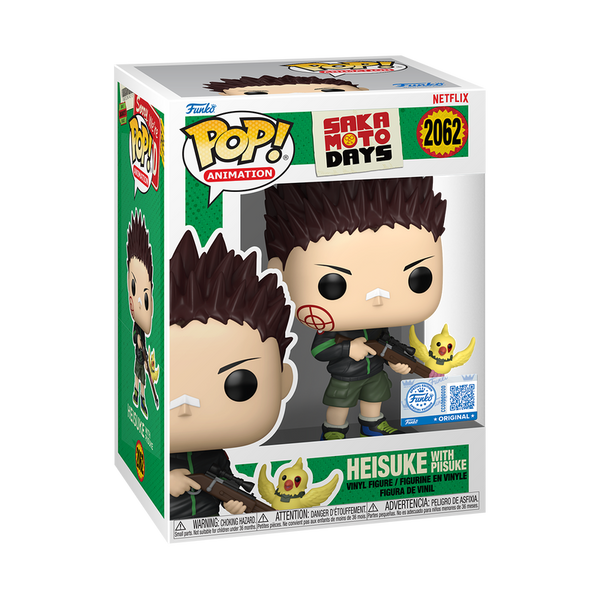 Funko Pop! Sakamoto Days: Heisuke with Piisuke (Special Edition) #2062