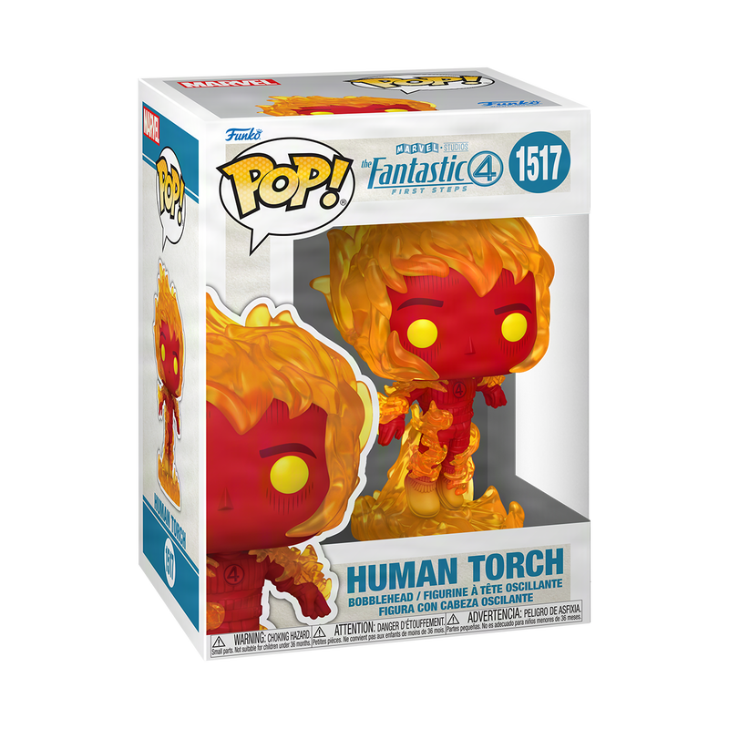 Funko Pop! The Fantastic 4: Human Torch #1517