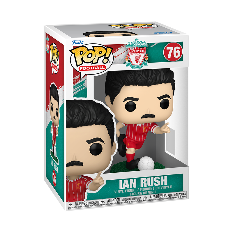 Funko Pop! Liverpool Football Club: Ian Rush #76