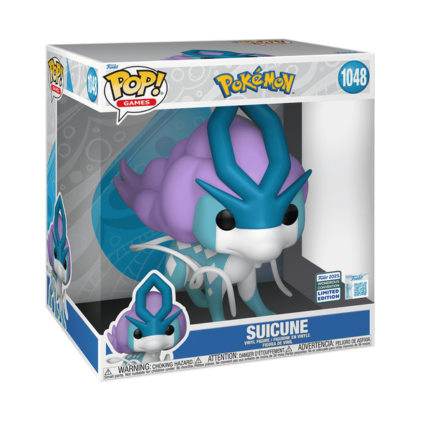 Funko Pop! Jumbo - Pokemon: Suicune (2025 Wondrous Convention) #1048