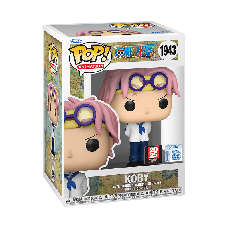 Funko Pop! One Piece: Koby (2025 Animation Expo) #1943