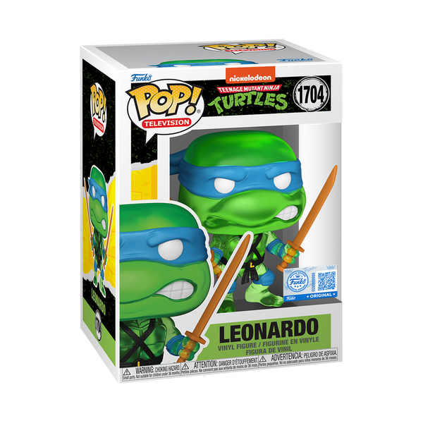 Funko Pop! Teenage Mutant Ninja Turtles: Leonardo (Translucent Green) (Special Edition) #1704