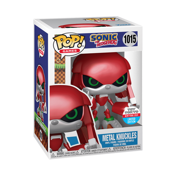 Funko Pop! Sonic The Hedgehog: Metal Knuckles (2024 NYC Limited Edition) #1015