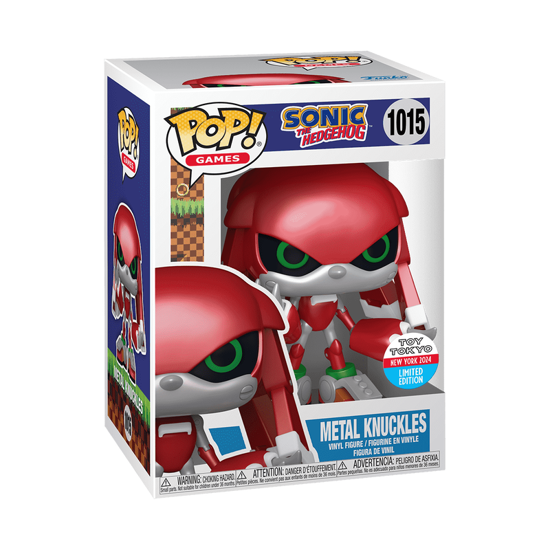 Funko Pop! Sonic The Hedgehog: Metal Knuckles (2024 NYC Limited Edition) #1015