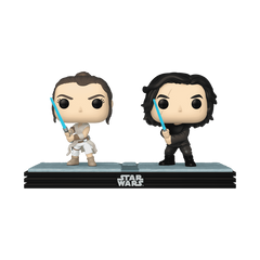 Funko Pop! Rey & Kylo Ren (Glows in the Dark) #758