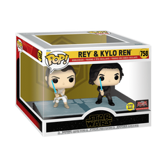 Funko Pop! Rey & Kylo Ren (Glows in the Dark) #758