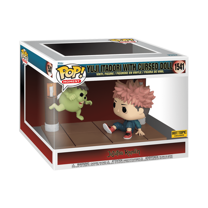 Funko Pop! Jujutsu Kaisen: Yuji Itadori with cursed doll (Hot Topic Exclusive) #1541