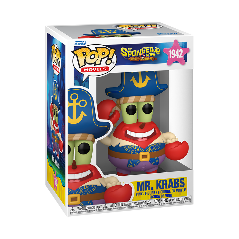 Funko Pop! The Spongebob Movie Search for Squarepants: Mr. Krabs #1942